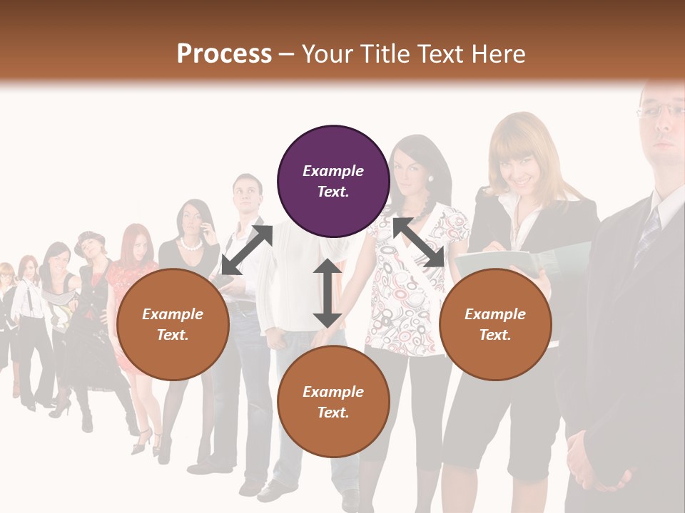 Group Background Fun PowerPoint Template