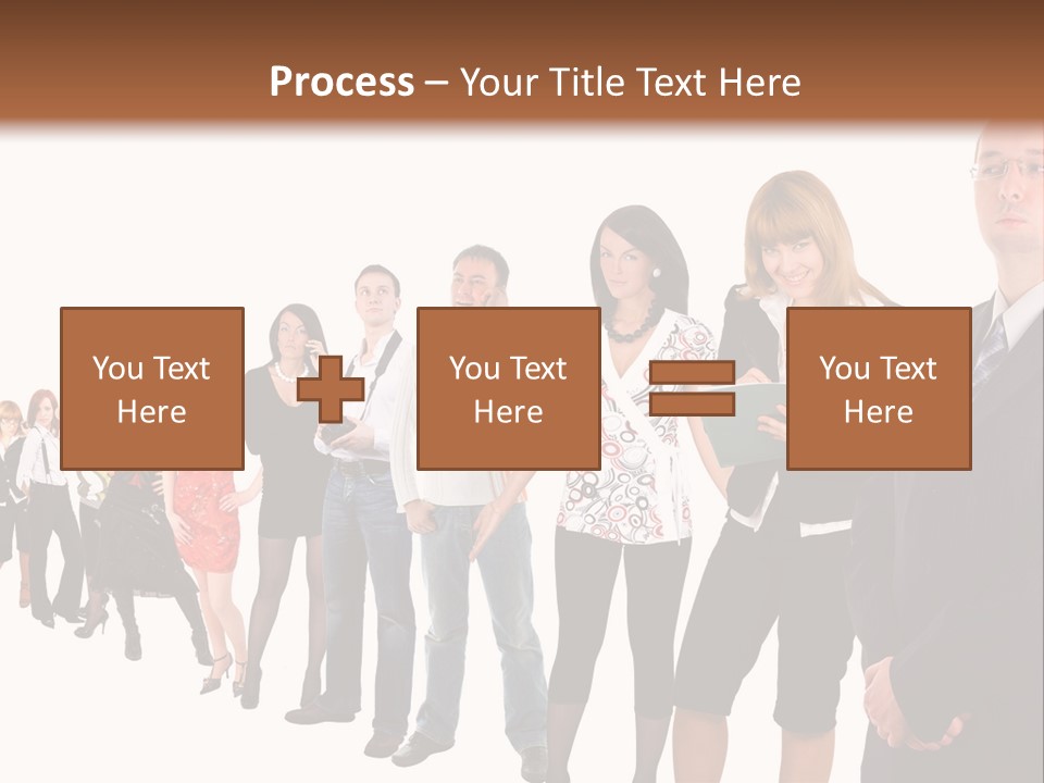 Group Background Fun PowerPoint Template