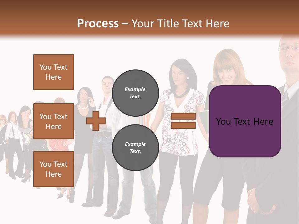 Group Background Fun PowerPoint Template