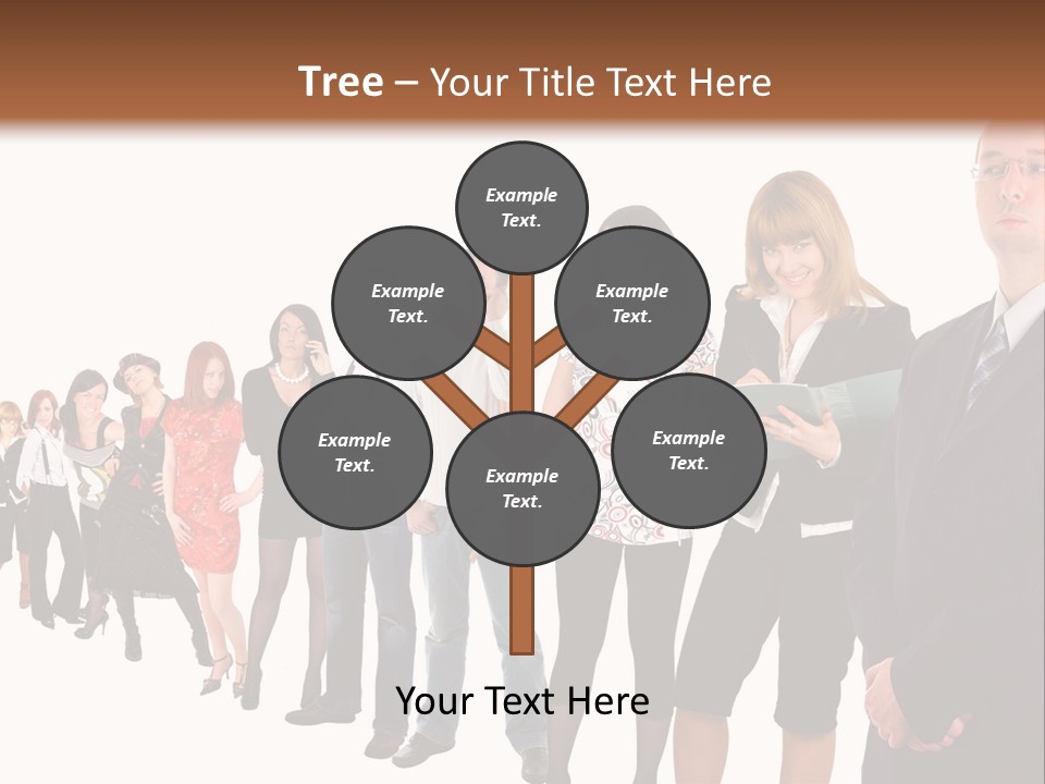 Group Background Fun PowerPoint Template