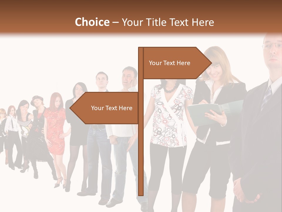 Group Background Fun PowerPoint Template