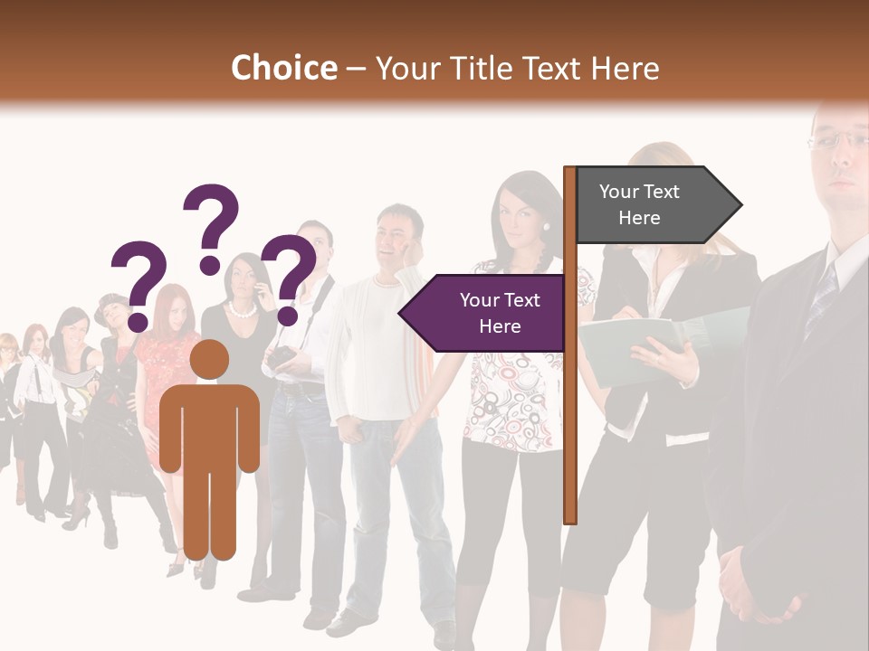 Group Background Fun PowerPoint Template