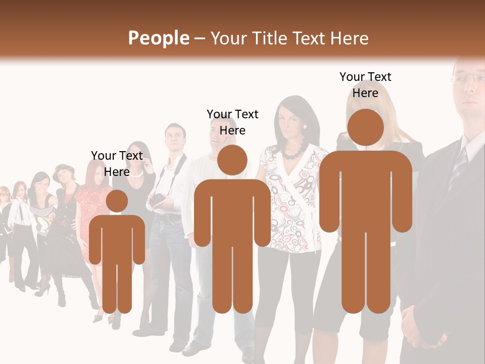 Group Background Fun PowerPoint Template