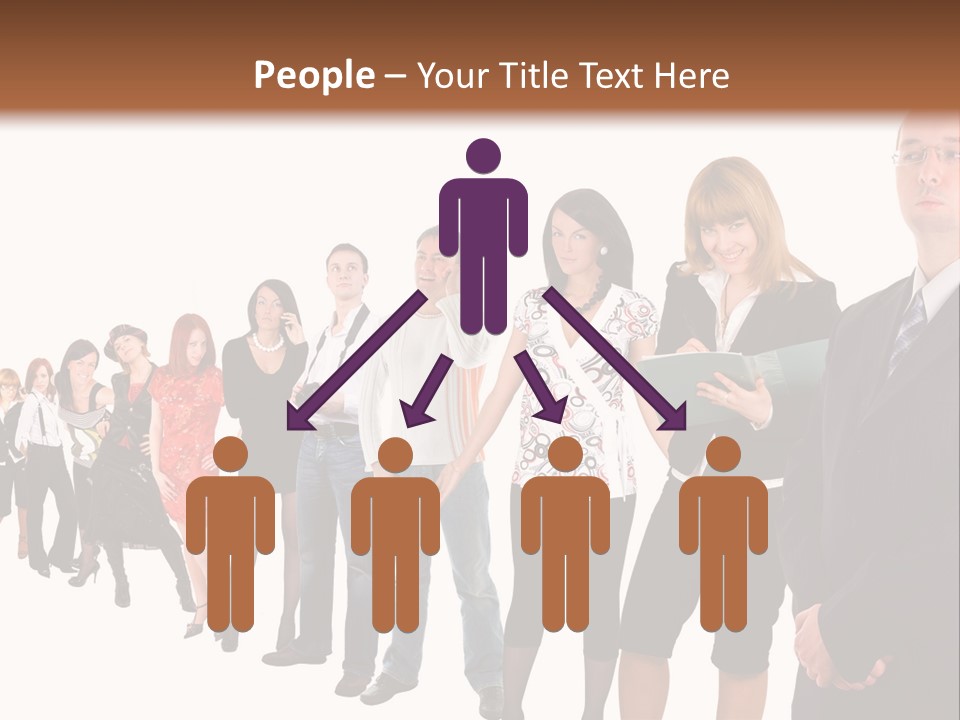 Group Background Fun PowerPoint Template