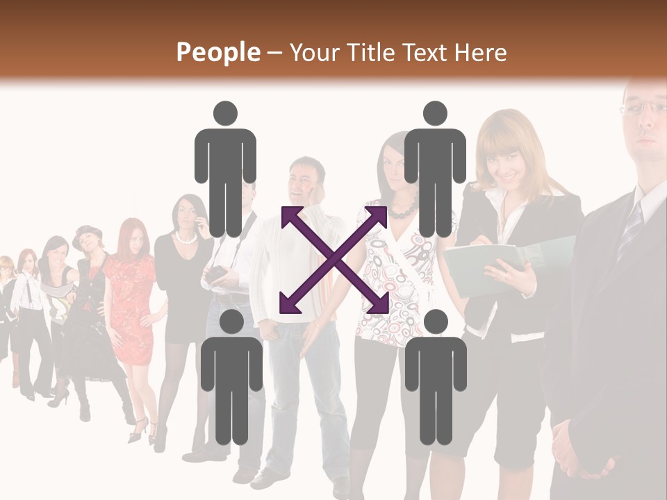 Group Background Fun PowerPoint Template