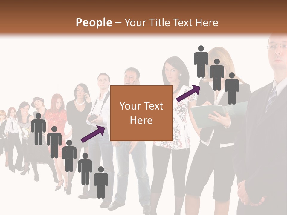 Group Background Fun PowerPoint Template