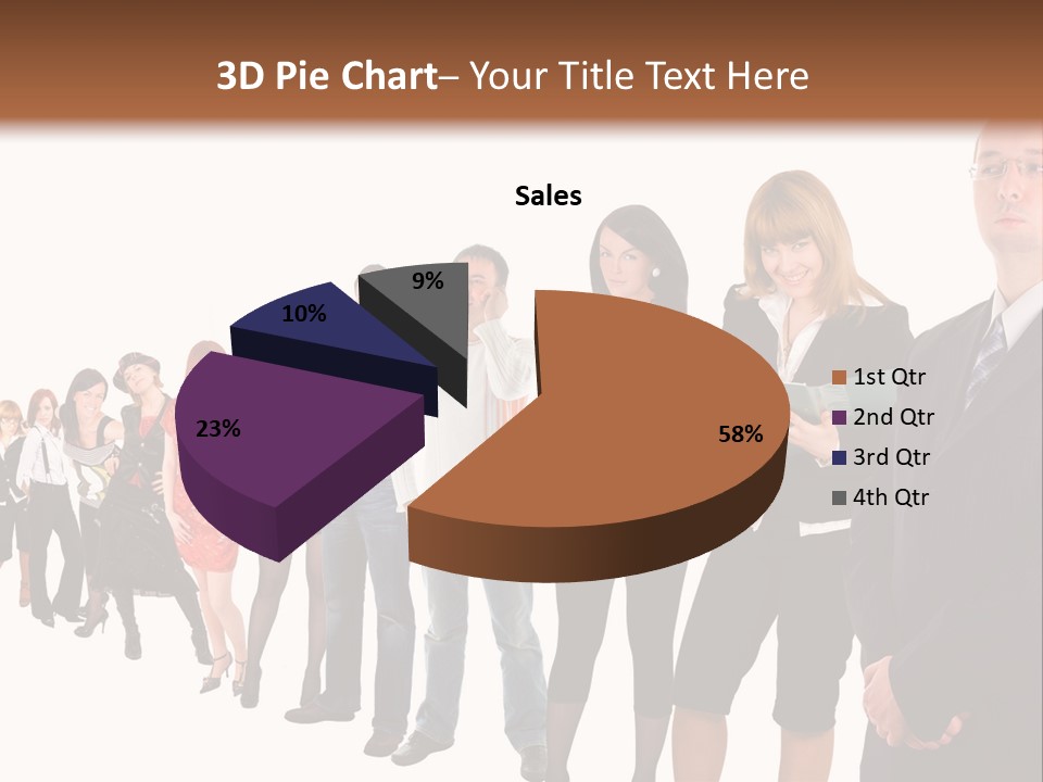 Group Background Fun PowerPoint Template