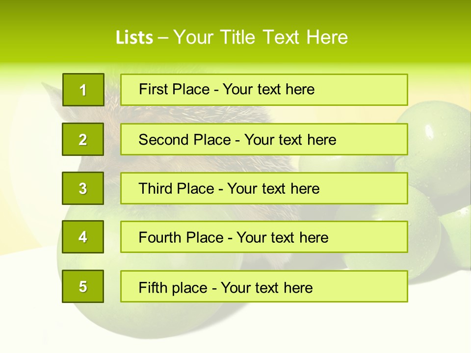 Mammal Needle Stinging PowerPoint Template