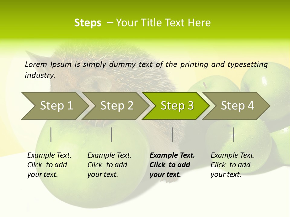 Mammal Needle Stinging PowerPoint Template