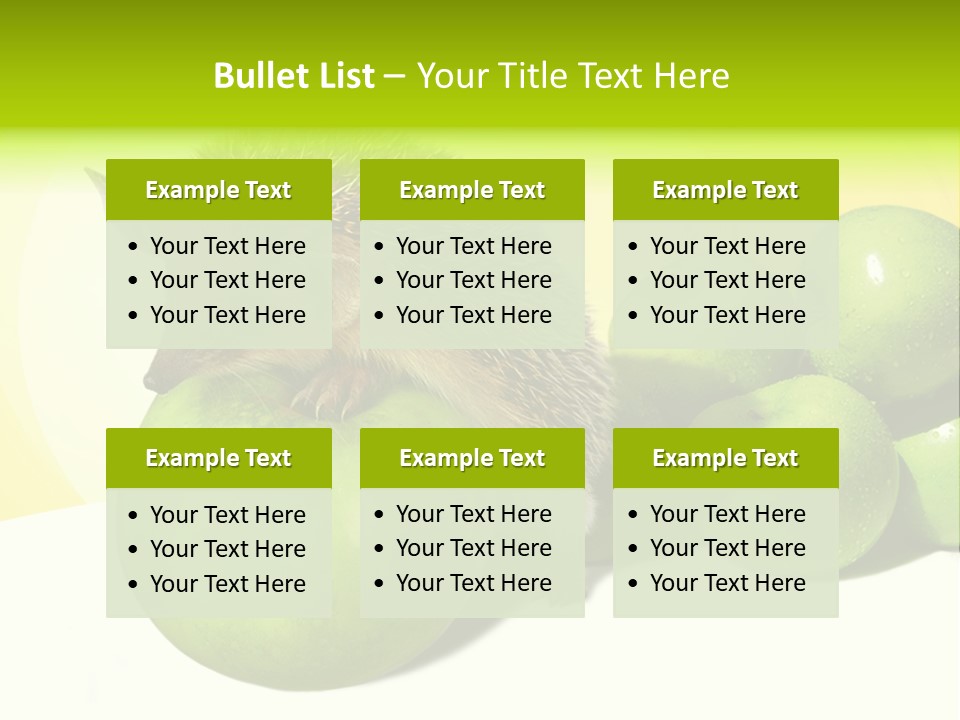 Mammal Needle Stinging PowerPoint Template