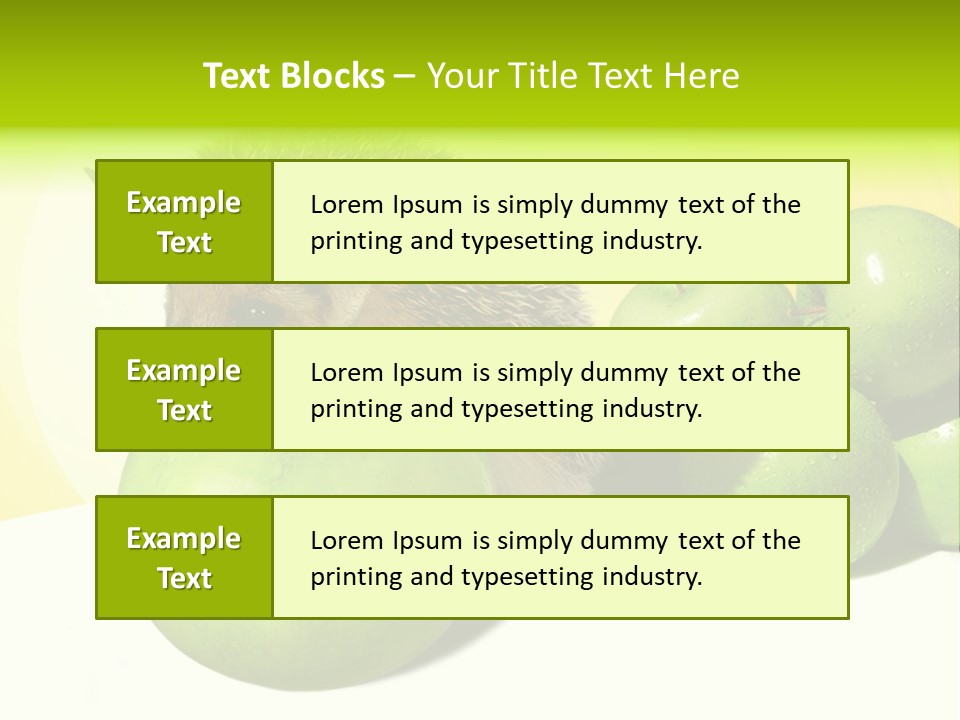 Mammal Needle Stinging PowerPoint Template