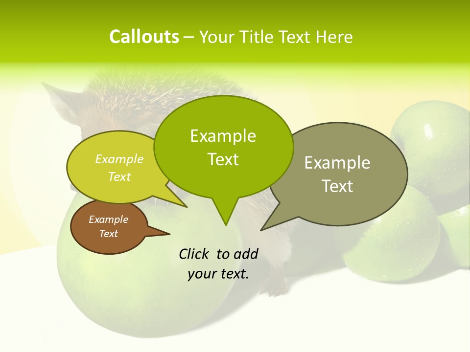 Mammal Needle Stinging PowerPoint Template