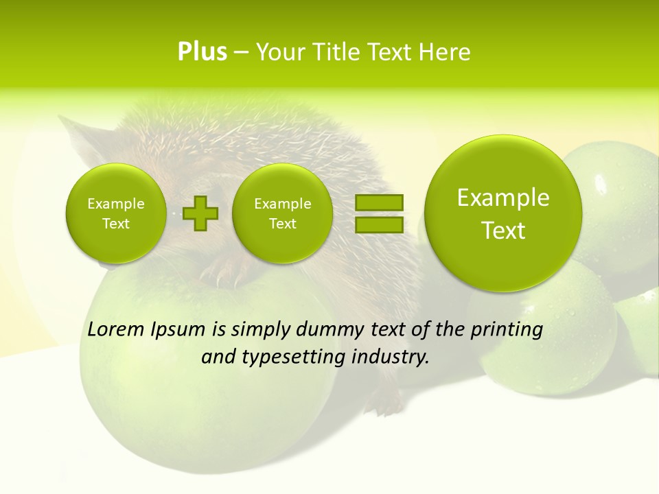 Mammal Needle Stinging PowerPoint Template