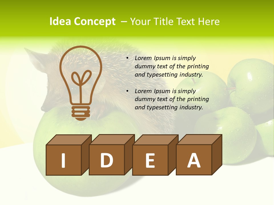 Mammal Needle Stinging PowerPoint Template