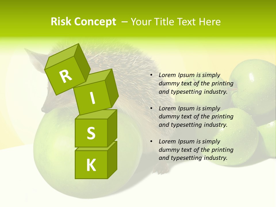 Mammal Needle Stinging PowerPoint Template