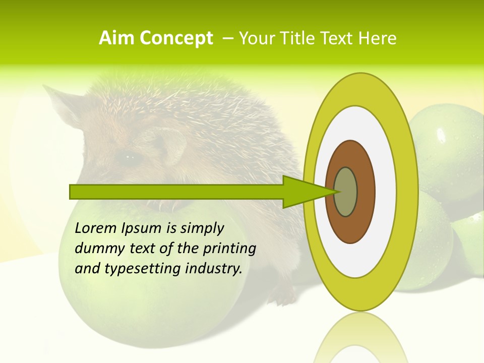 Mammal Needle Stinging PowerPoint Template