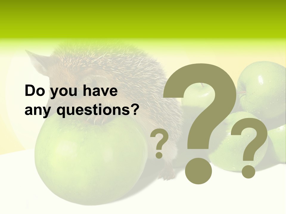 Mammal Needle Stinging PowerPoint Template