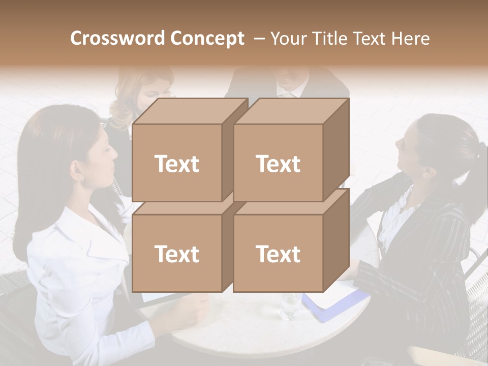 Meeting Group Board PowerPoint Template