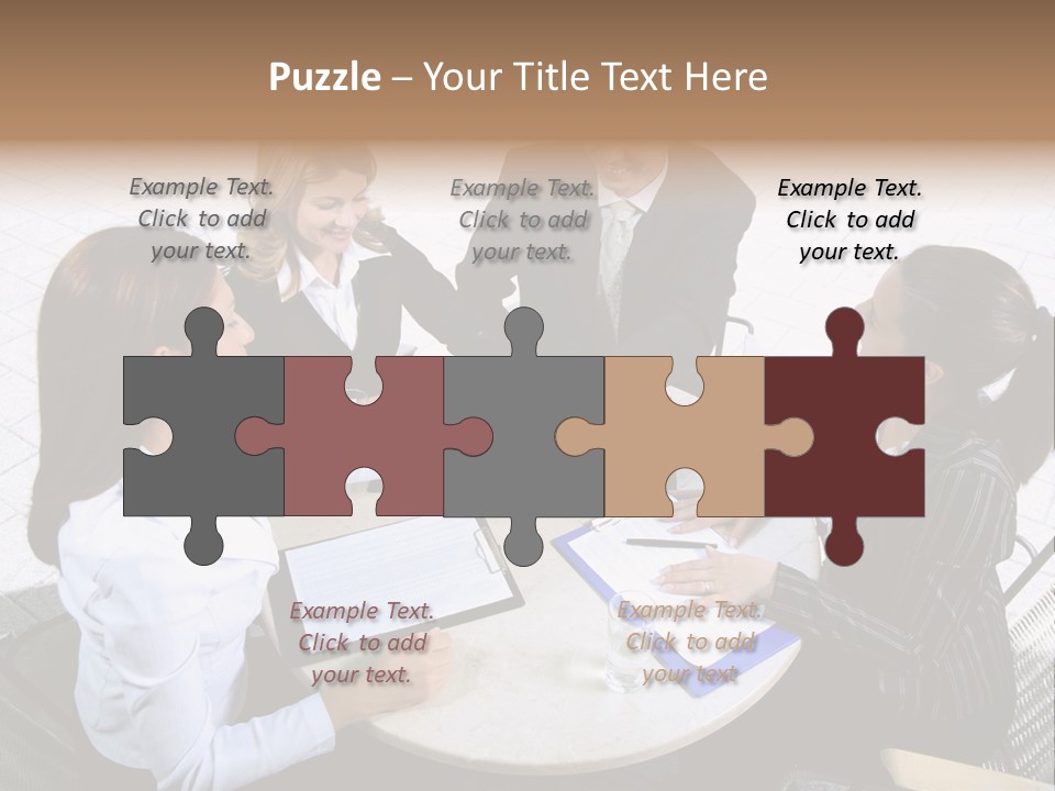 Meeting Group Board PowerPoint Template