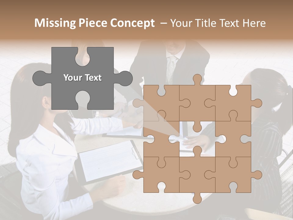 Meeting Group Board PowerPoint Template