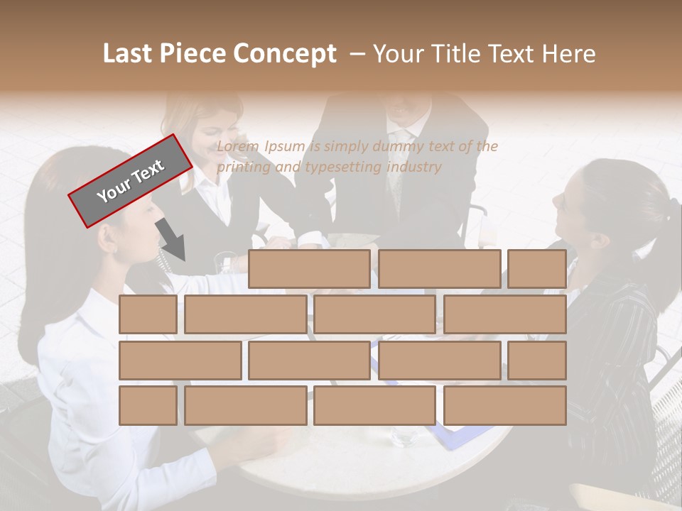 Meeting Group Board PowerPoint Template