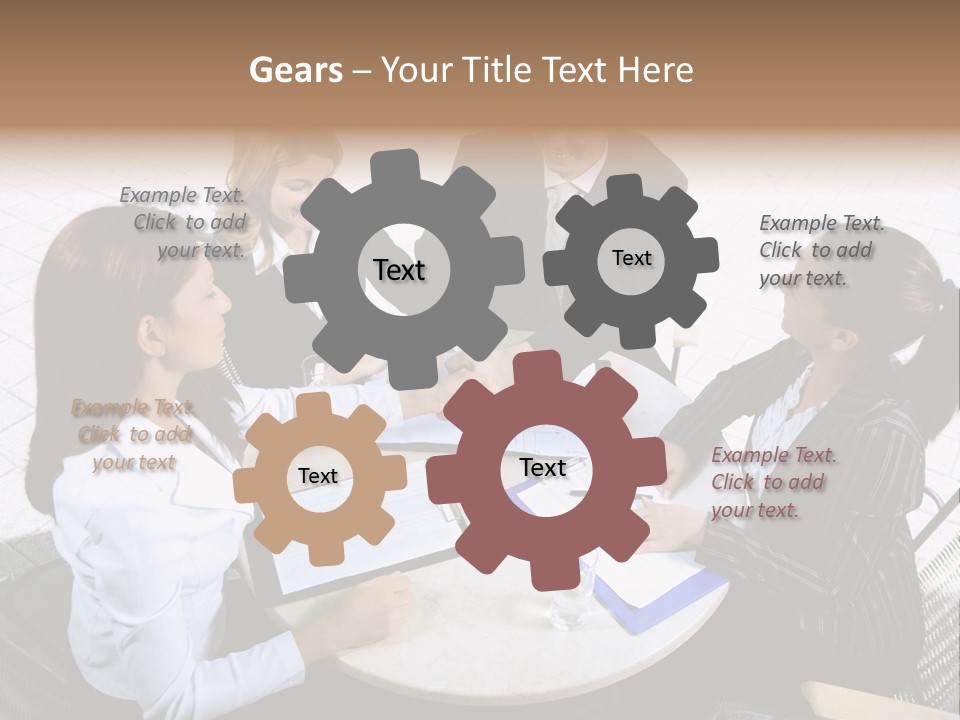 Meeting Group Board PowerPoint Template