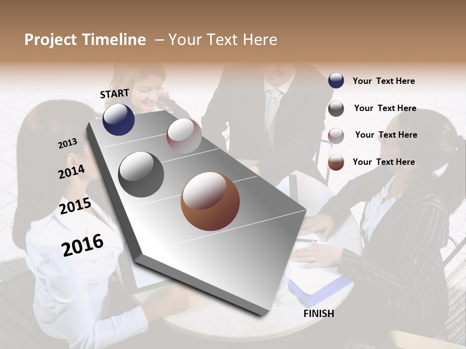 Meeting Group Board PowerPoint Template