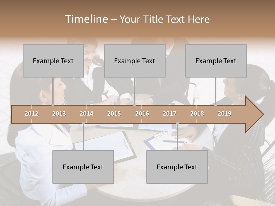 Meeting Group Board PowerPoint Template