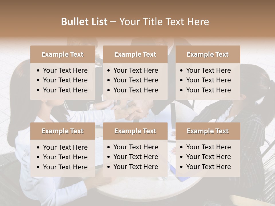Meeting Group Board PowerPoint Template