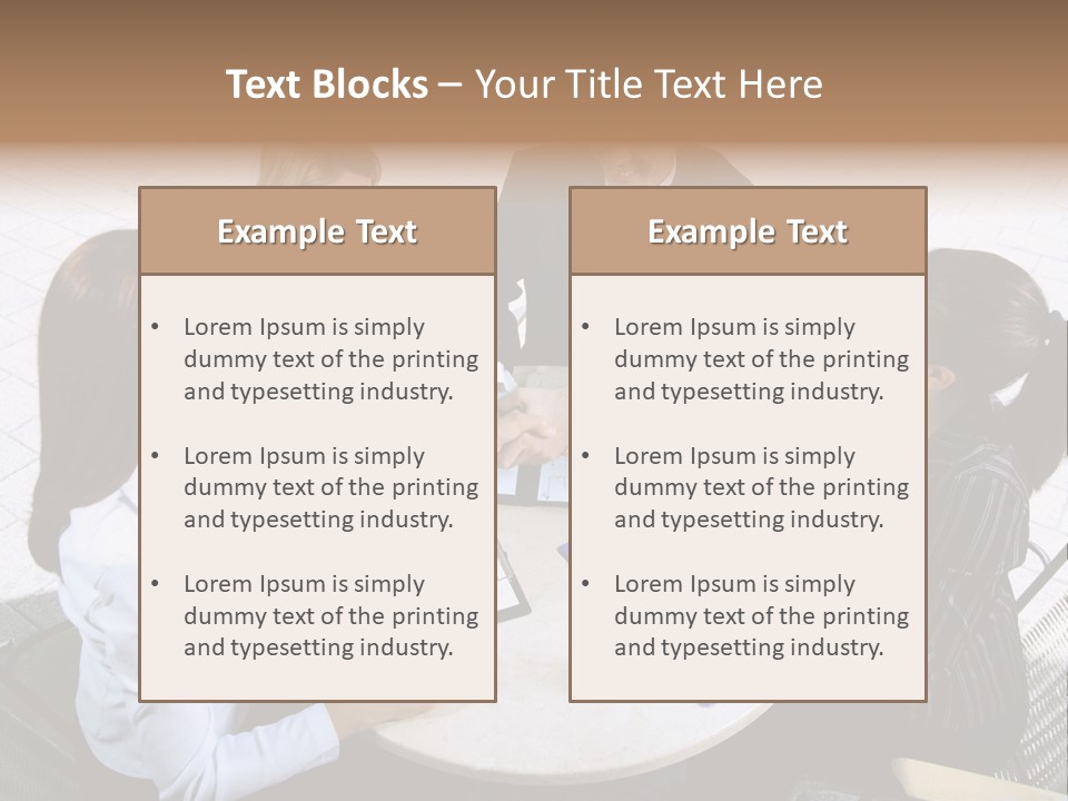 Meeting Group Board PowerPoint Template