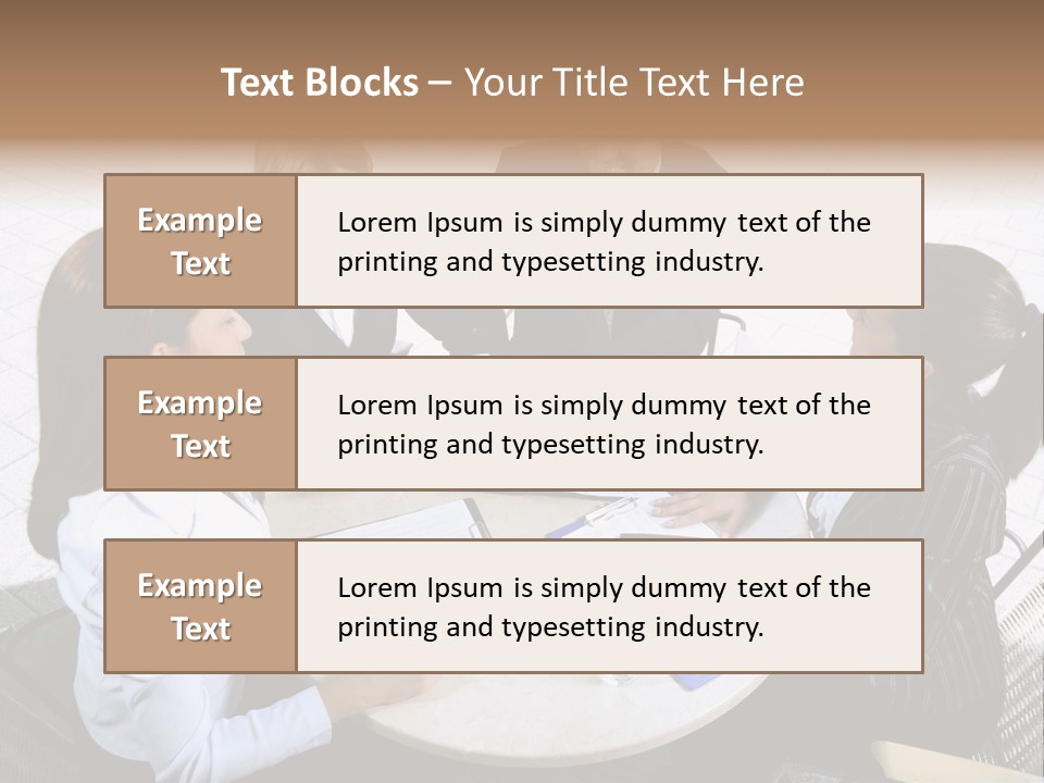 Meeting Group Board PowerPoint Template