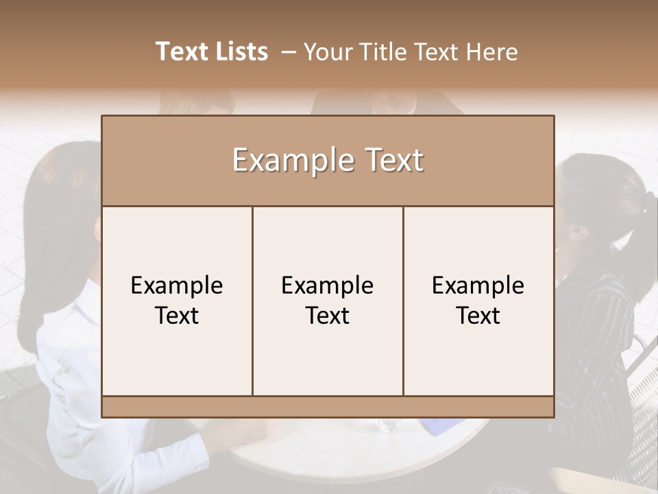 Meeting Group Board PowerPoint Template