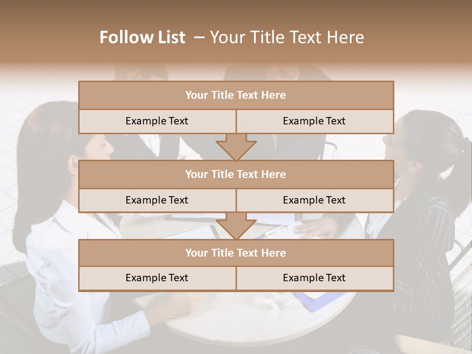 Meeting Group Board PowerPoint Template