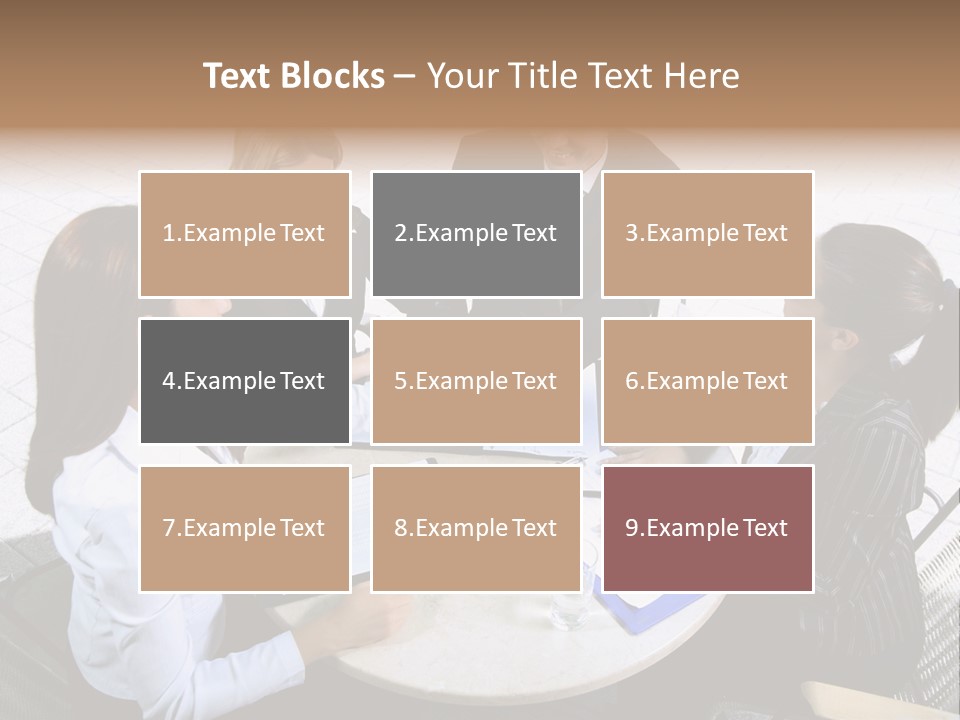 Meeting Group Board PowerPoint Template