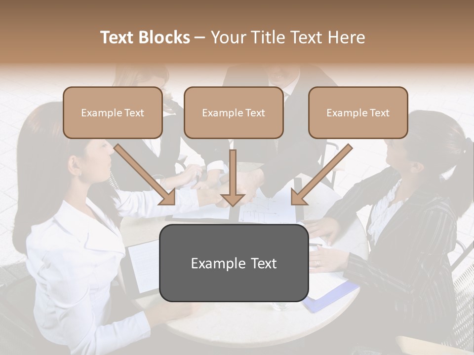 Meeting Group Board PowerPoint Template