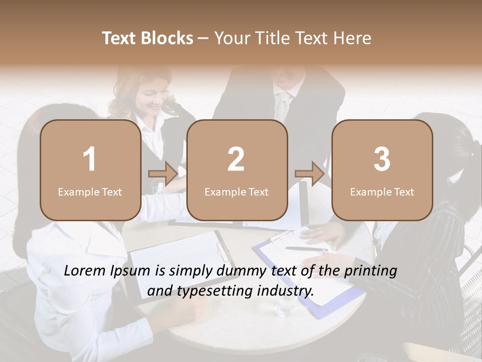 Meeting Group Board PowerPoint Template