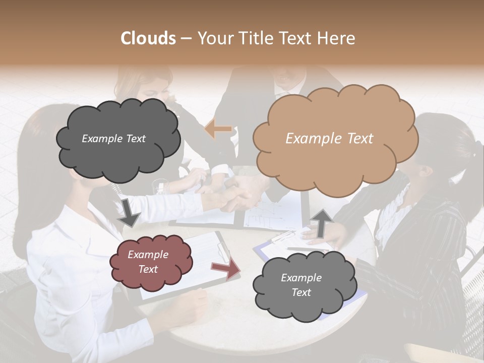 Meeting Group Board PowerPoint Template