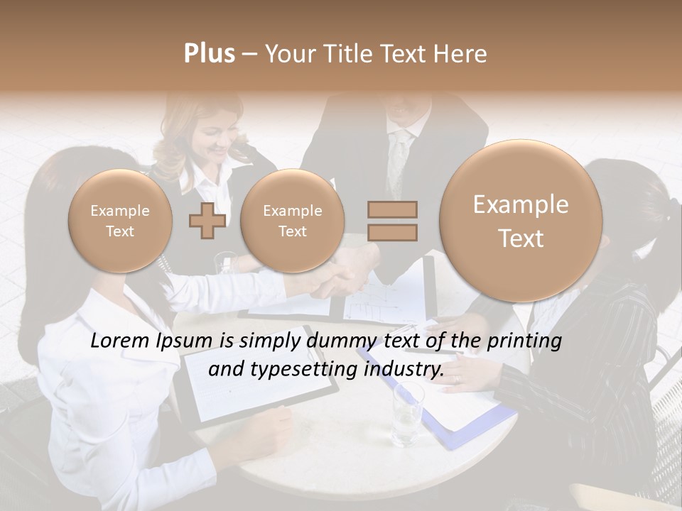 Meeting Group Board PowerPoint Template