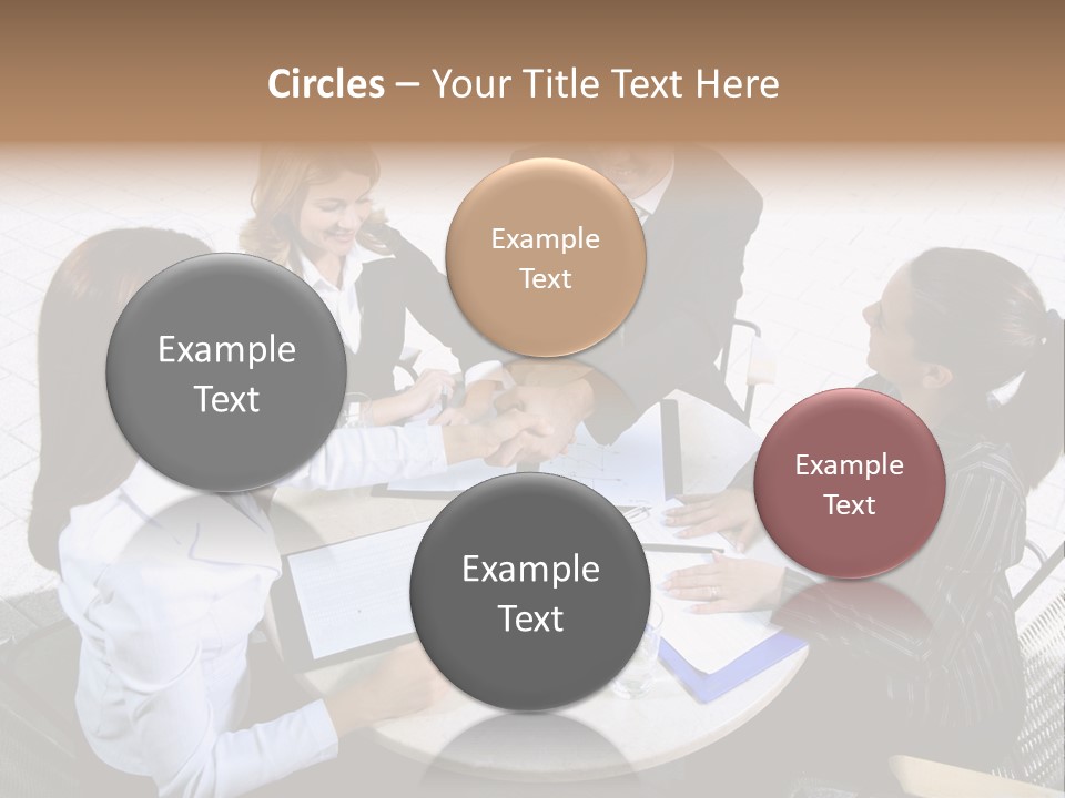 Meeting Group Board PowerPoint Template