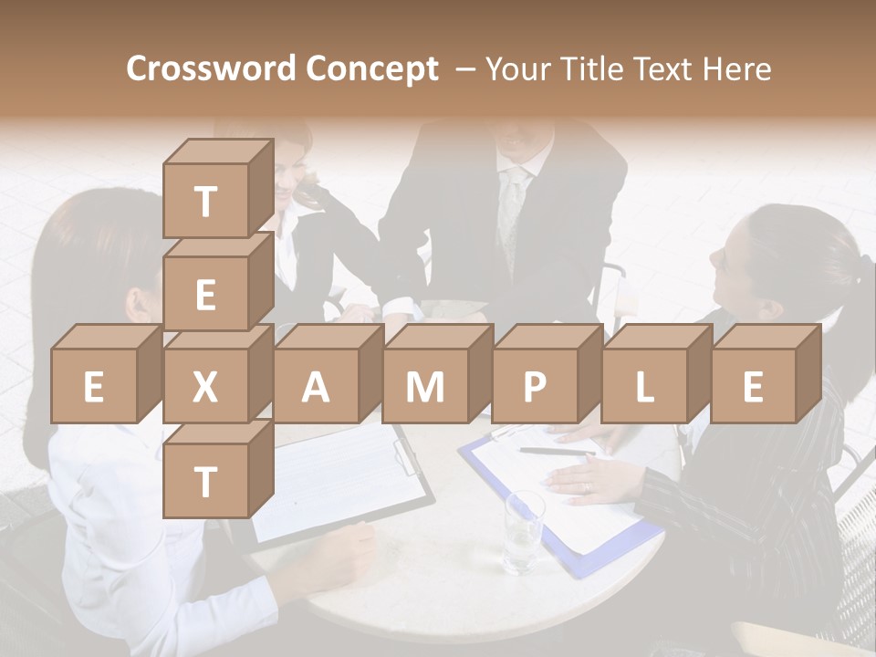 Meeting Group Board PowerPoint Template