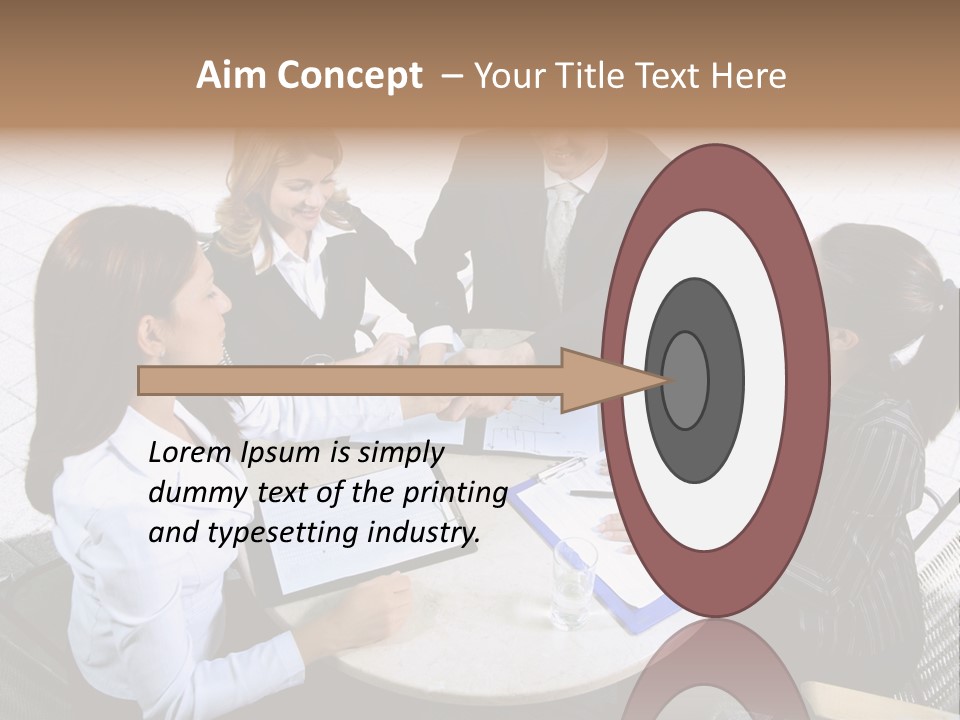 Meeting Group Board PowerPoint Template