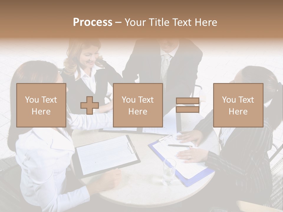 Meeting Group Board PowerPoint Template