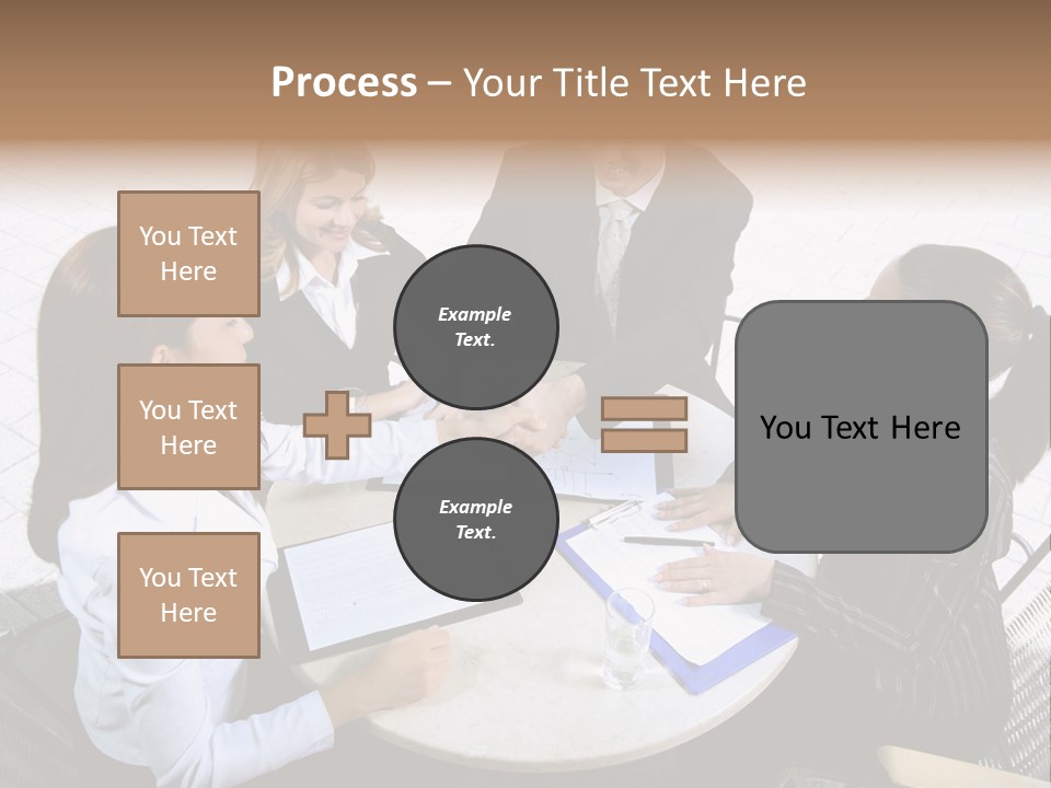 Meeting Group Board PowerPoint Template
