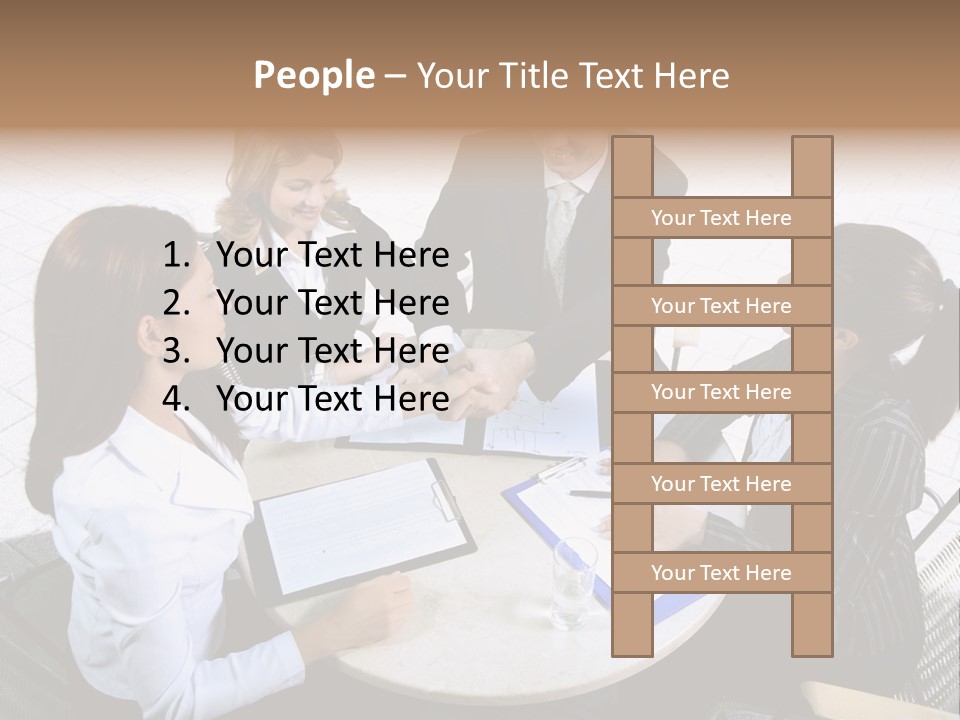 Meeting Group Board PowerPoint Template