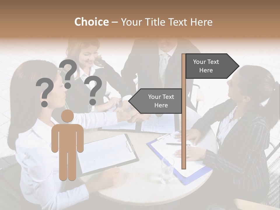 Meeting Group Board PowerPoint Template