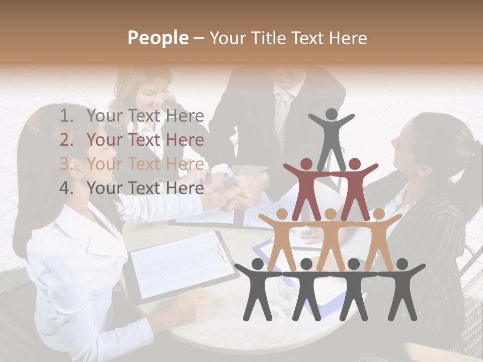 Meeting Group Board PowerPoint Template