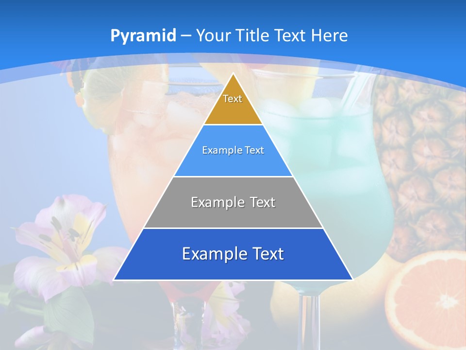Rum Juice Cocktail PowerPoint Template