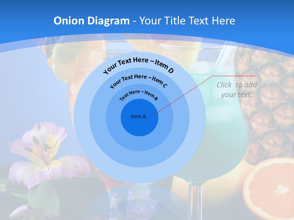 Rum Juice Cocktail PowerPoint Template