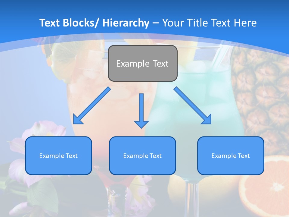 Rum Juice Cocktail PowerPoint Template