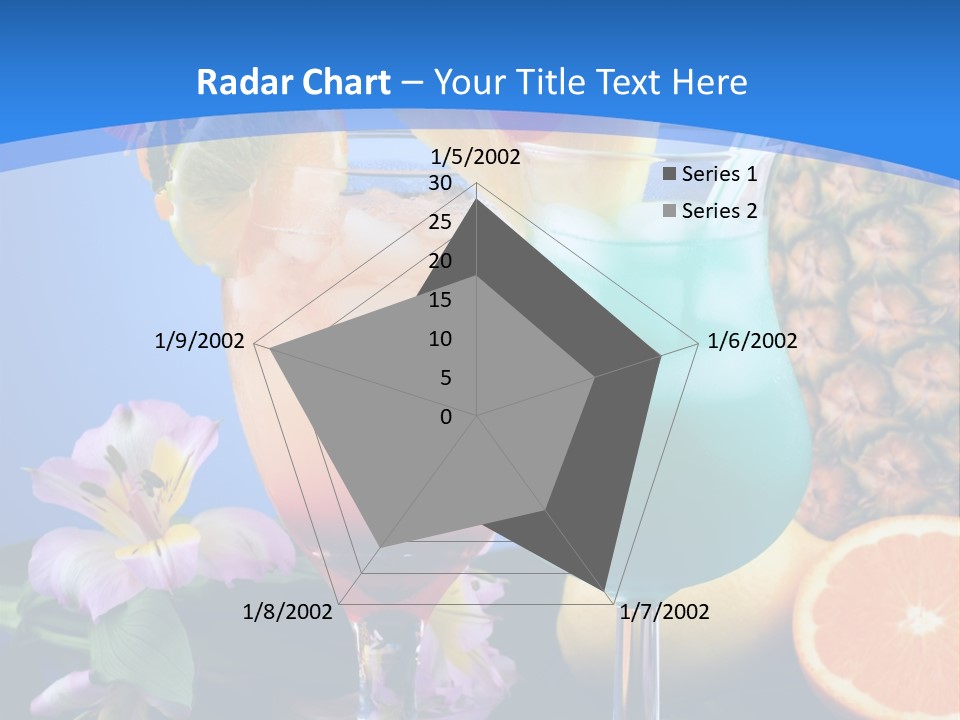 Rum Juice Cocktail PowerPoint Template